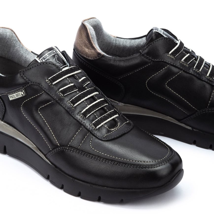 Women's Pikolinos CANTABRIA Sneakers Black | NZ M021Q59